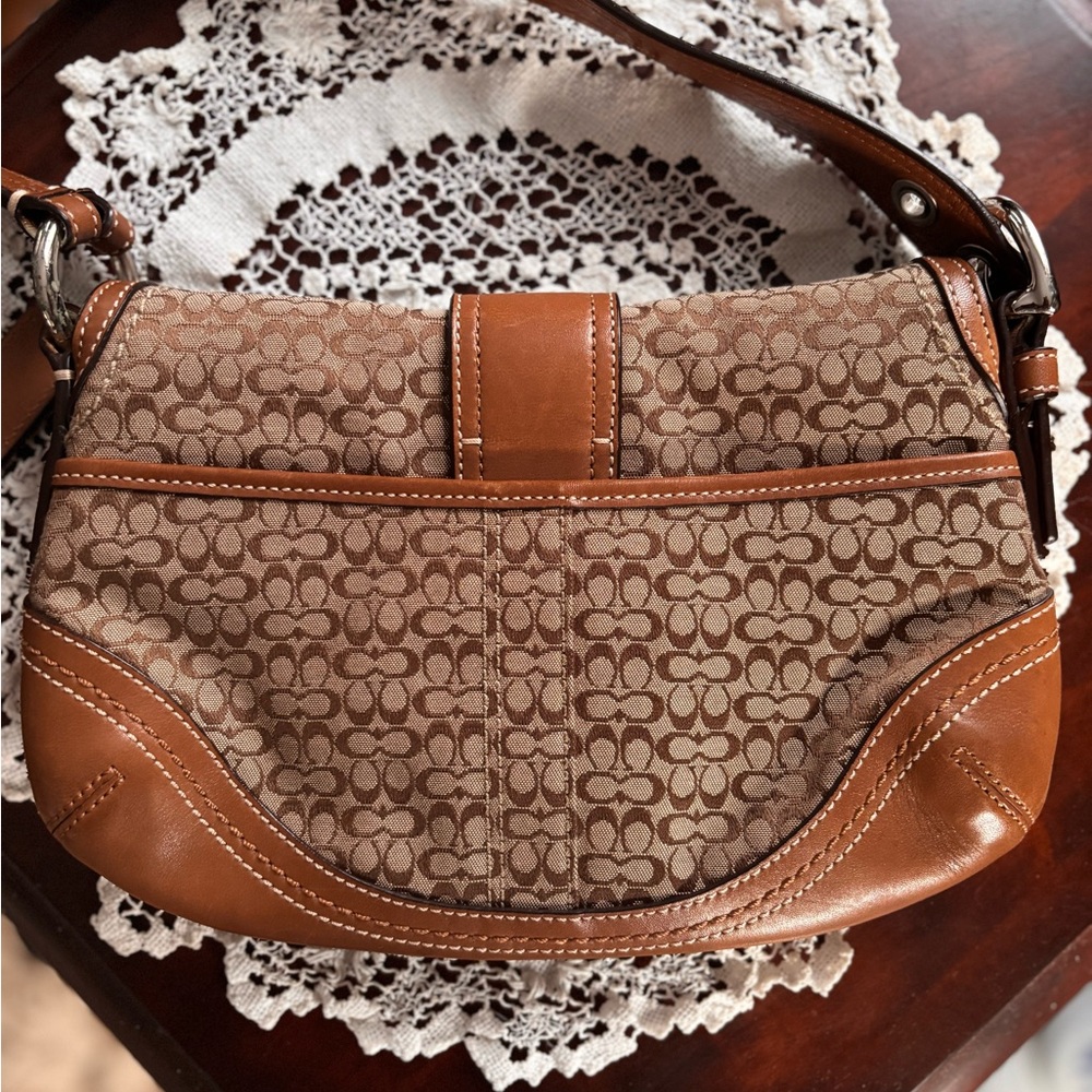 Coach Small Y2K Tan Soho A0878-F10925 - Picture 6 of 12